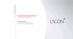 Desktop Screenshot of laconmarketing.de